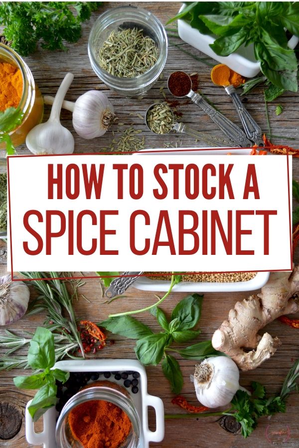How to Stock a Spice Cabinet