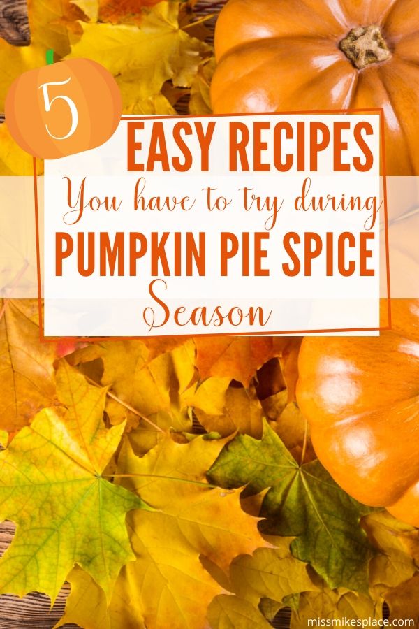 Pumpkin Pie Spice recipes