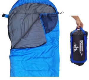 Lightweight sleeping bag for backpacking