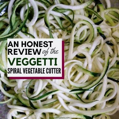 An Honest Review of the Veggetti Spiral Vegetable Cutter