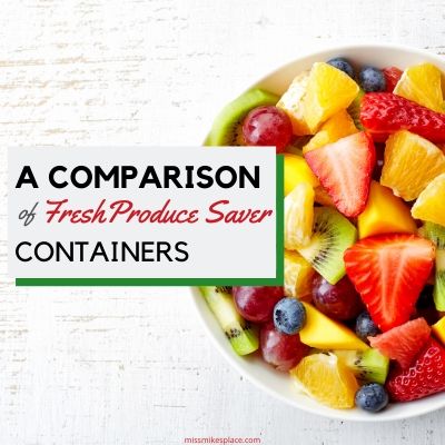 A Comparison of Fresh Produce Savers