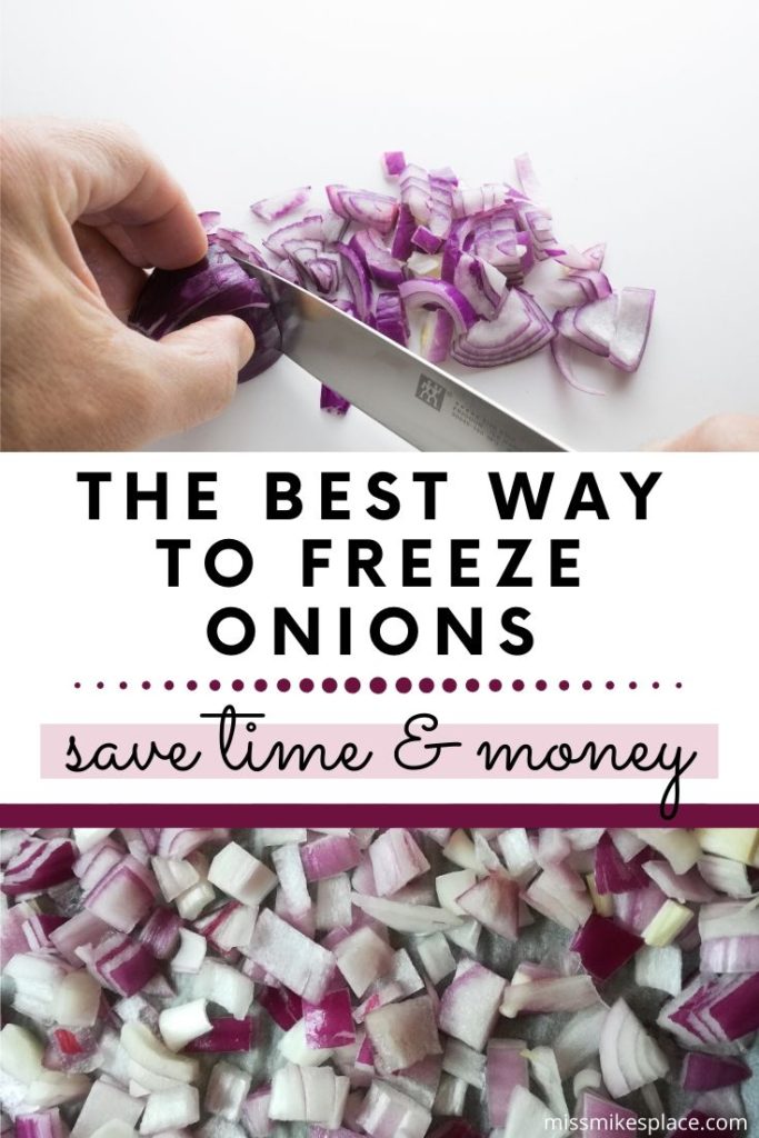 Freezing onions