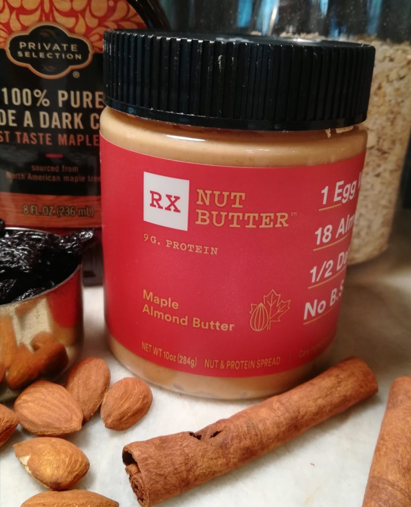 Ingredients in Rx nut butter energy bites