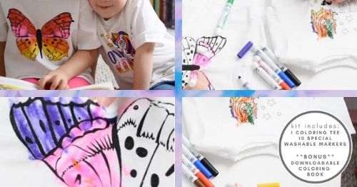 color your own teeshirt