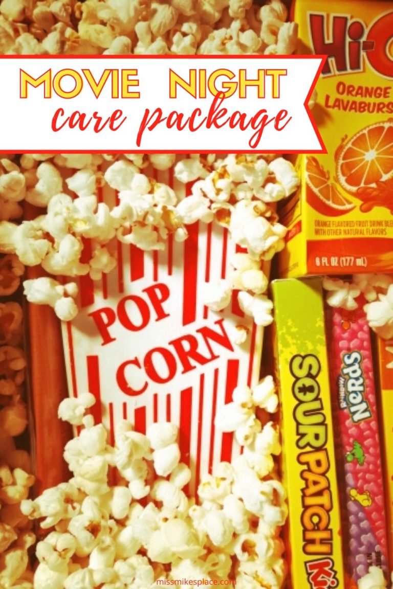 Ideas for Family Movie Night Care Packages