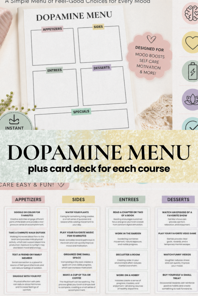 Dopamine menu